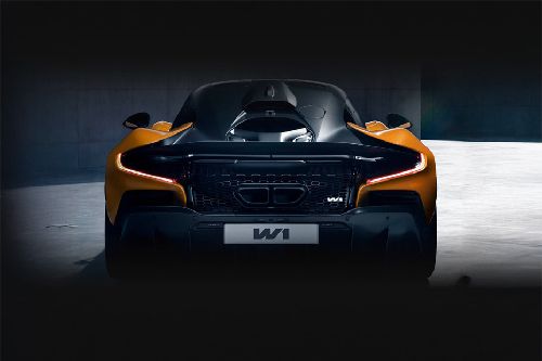 Full Rear View of McLaren W1