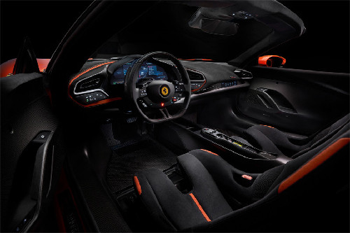 Dashboard View of 296 Speciale A