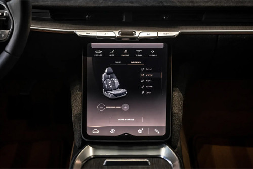 Front AC Controls of Lucid AIR Front AC Controls of Lucid AIR