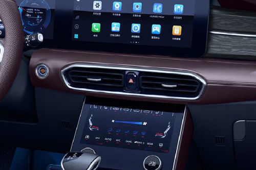 Front AC Controls of Jetour X90 Plus