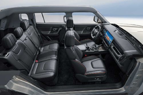 Jetour T1 Front And Rear Seats Together