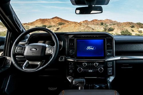 Dashboard View of F-150 Tremor