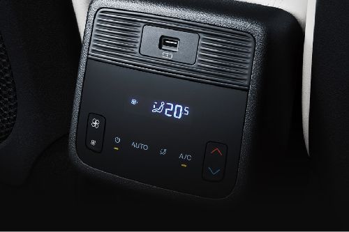 VX (2023-2024) Rear AC Controls