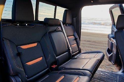 GMC Sierra AT4 Rear Seats