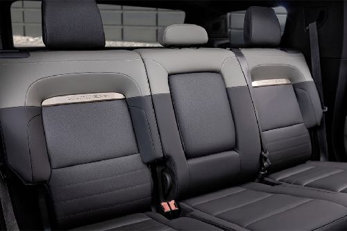 GMC Hummer EV Pickup Rear Seats