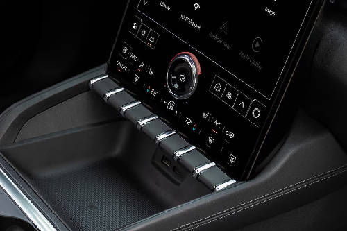Front AC Controls of GMC Terrain