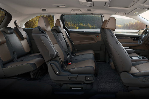 Front And Rear Seats Together