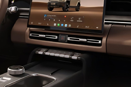 Front AC Controls of iCaur V27