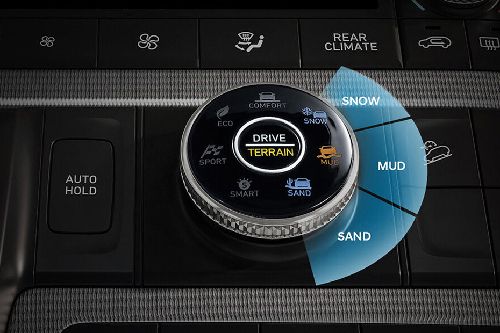 Center Controls of Hyundai Palisade
