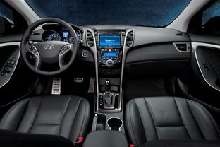 Dashboard View of Elantra Coupe