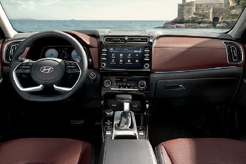 Dashboard View of Creta Grand