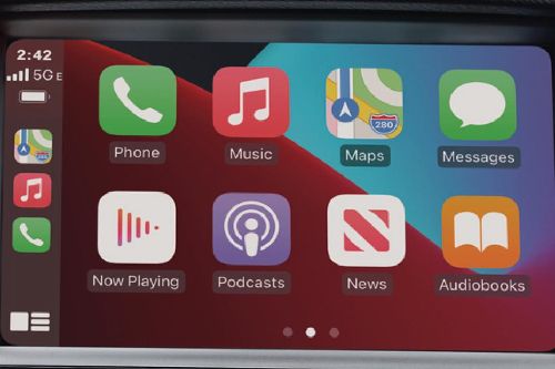 Q50 touch screen