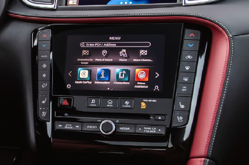 Front AC Controls of Infiniti QX50 Front AC Controls of Infiniti QX50