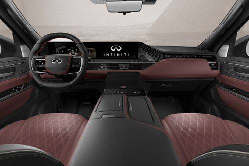 Dashboard View of QX80