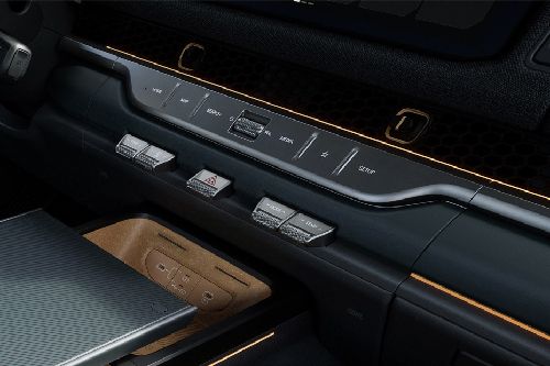 Front AC Controls of KIA Tasman