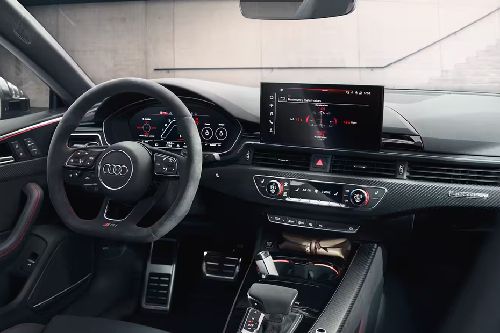 Dashboard View of RS5 Sportback