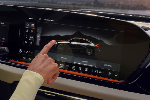 A5 Sedan touch screen
