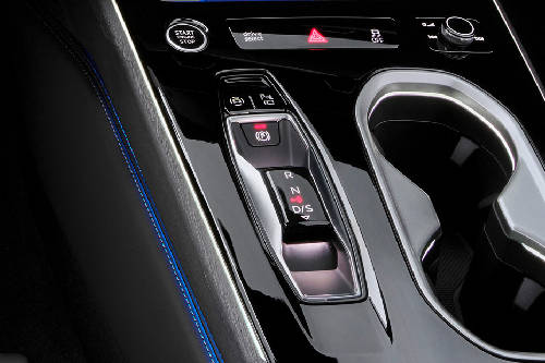 Center Controls of Audi A6 2025