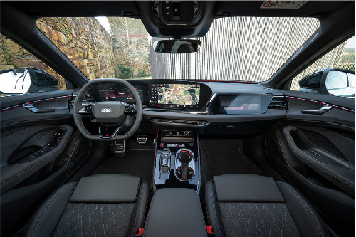 Dashboard View of A6 Avant