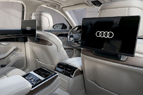 Rear Seat Entertainment of Audi A8