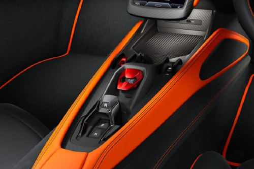 Center Controls of Lamborghini Revuelto