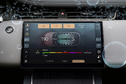 RANGE ROVER EVOQUE touch screen