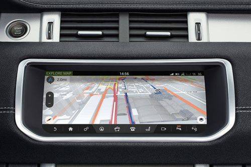 Range Rover Evoque Convertible gps navigator