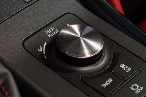 Center Controls of Lexus IS