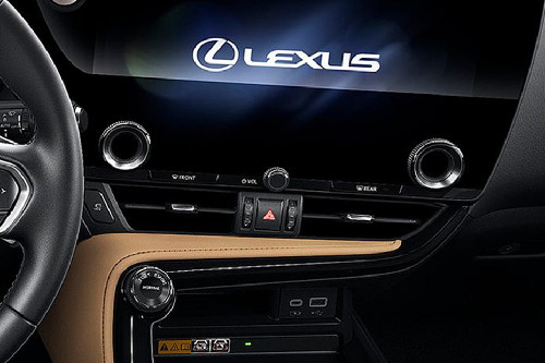 Front AC Controls of Lexus NX
