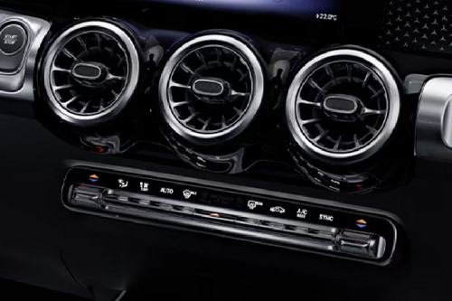 Front AC Controls of Mercedes-Benz EQB