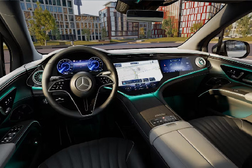 Dashboard View of EQS SUV