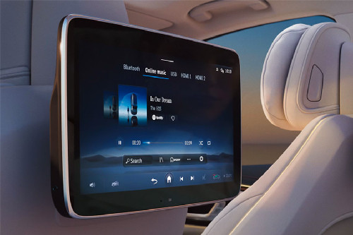 Rear Seat Entertainment of Mercedes-Benz EQS SUV