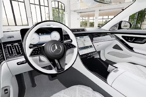 Dashboard View of Maybach S Class