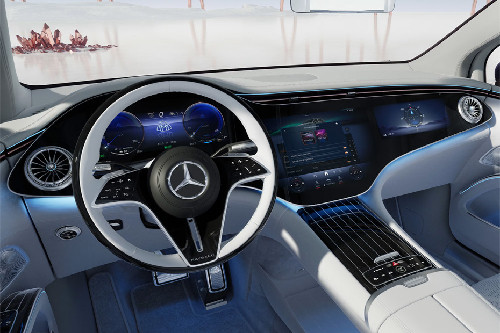 Dashboard View of Maybach EQS