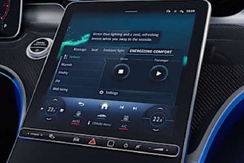 Front AC Controls of Mercedes-Benz CLE