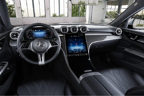 Dashboard View of C-Class Sedan