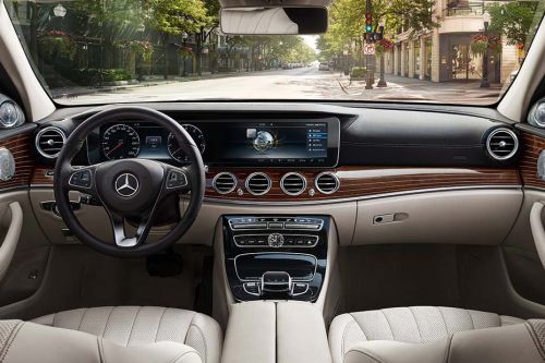 Dashboard View of E-Class Sedan