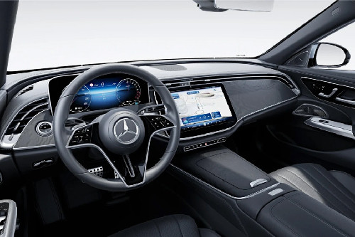 Dashboard View of E-Class Sedan