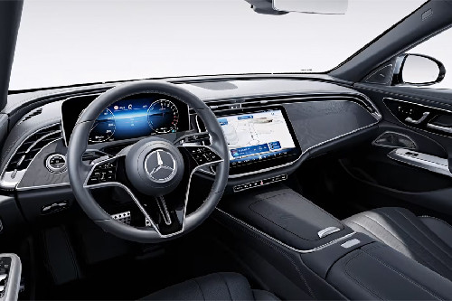 Dashboard View of E-Class Sedan