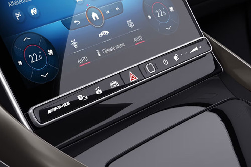 Front AC Controls of Mercedes-Benz AMG GT