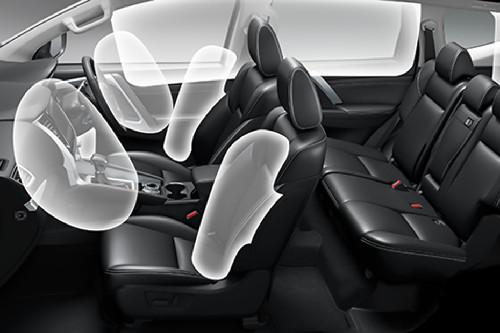 Mitsubishi Montero Sport AirBags View
