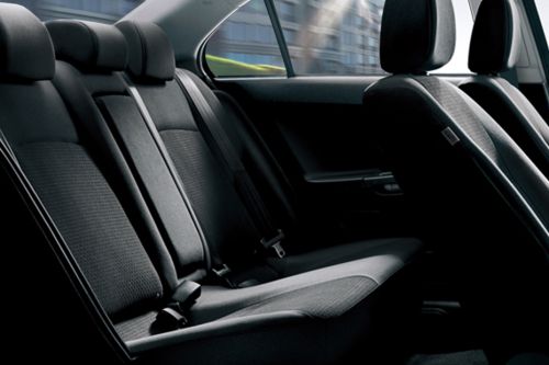 Mitsubishi Lancer EX Rear Seats
