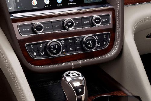 Front AC Controls of Bentley Bentayga EWB