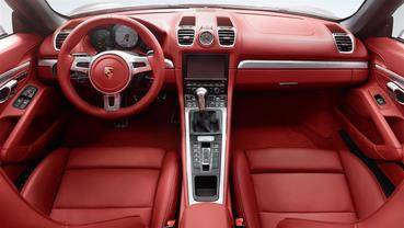 Dashboard View of Boxster GTS