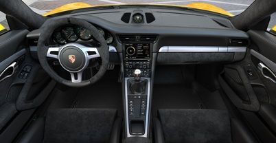 Dashboard View of 911 GT3