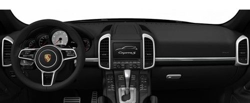 Dashboard View of Cayenne S