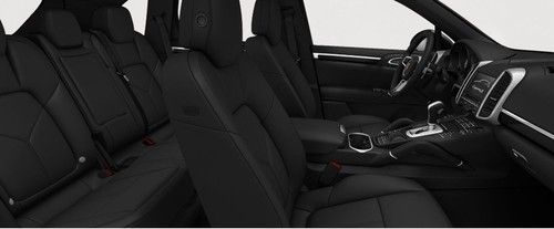 Porsche Cayenne S Rear Seats