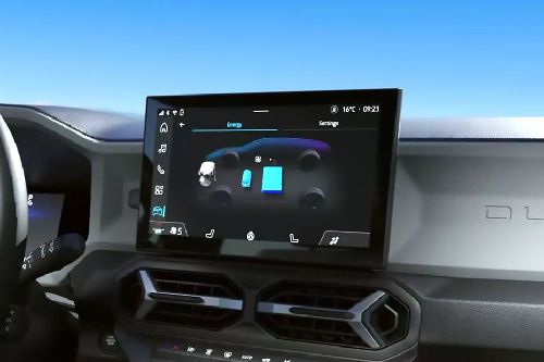 Duster 2025 touch screen