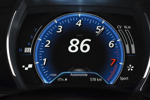 clock in Renault Megane GT
