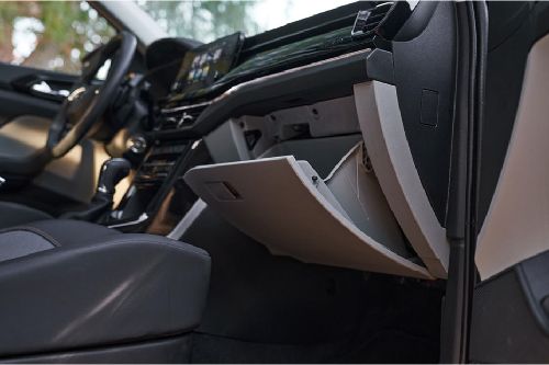 Skoda Kushaq Glove Box Open